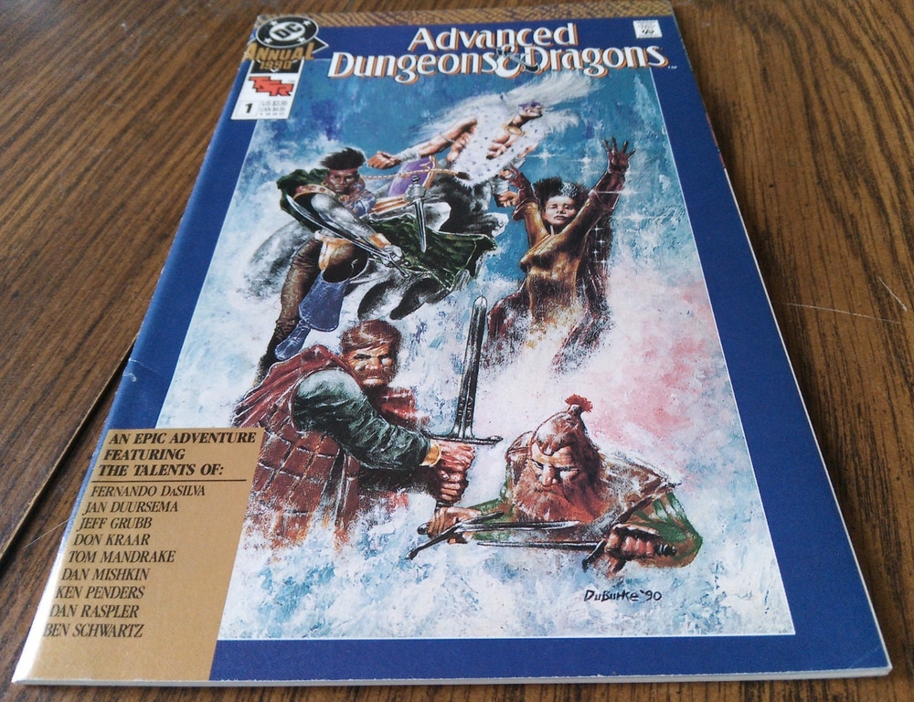 Advanced Dungeons & Dragons Annual #1 1990 DC Comics